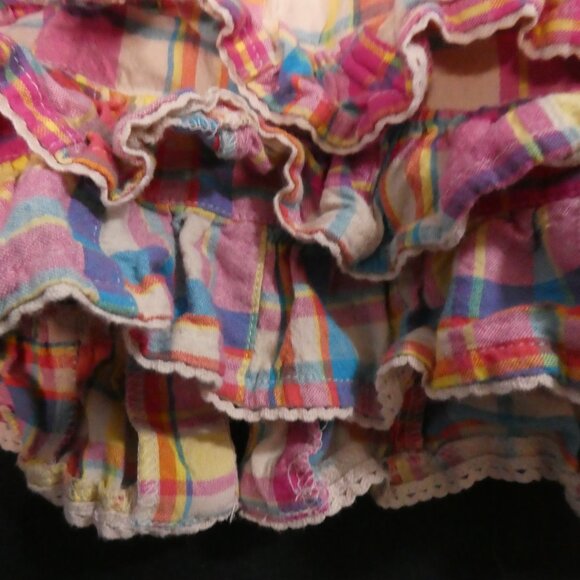 CHILDREN'S PLACE | 24 months | Ruffled Plaid Baby Dress | Button-Up Back - Picture 7 of 14